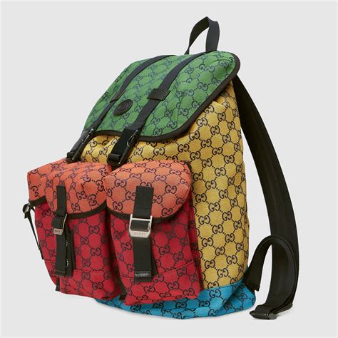 gucci backpack red green straps ebay|authentic Gucci backpack.